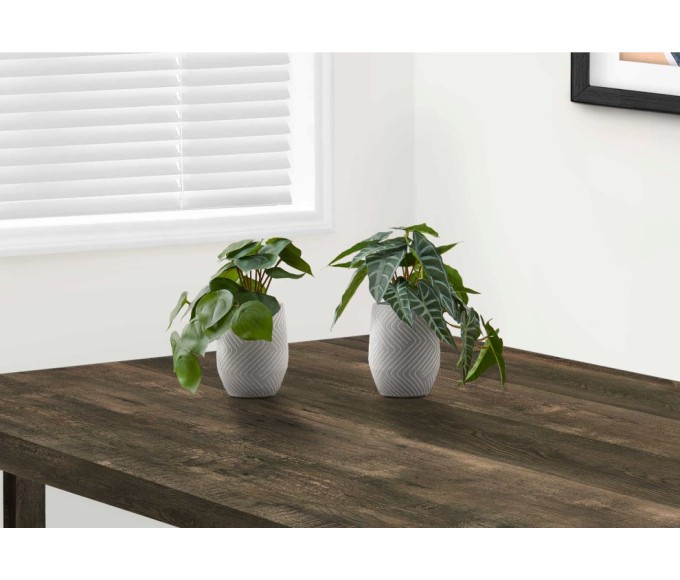 9582 Artificial 2pc Alocasia Plant